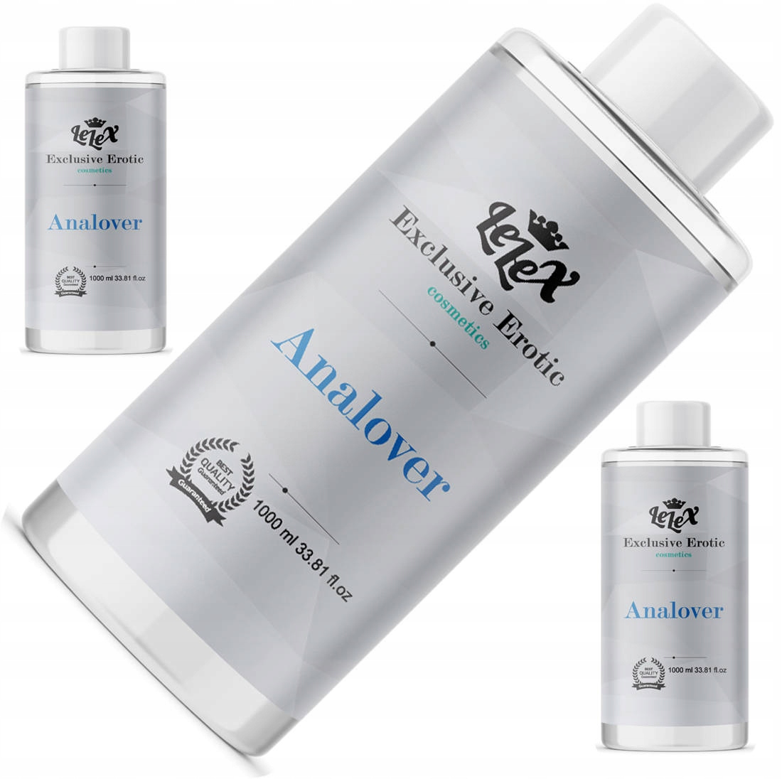 2x Analover Zel Intymny 1000ml Analny Wodny Nawilzajacy Dlugotrwaly Poslizg