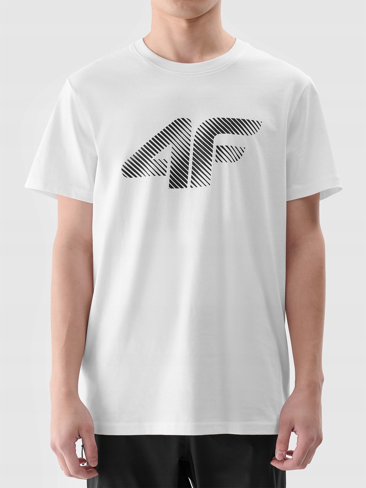 2x 4f T Shirt Meski Koszulka Bawelniana 4fwmm00ttshm2257 Bialy