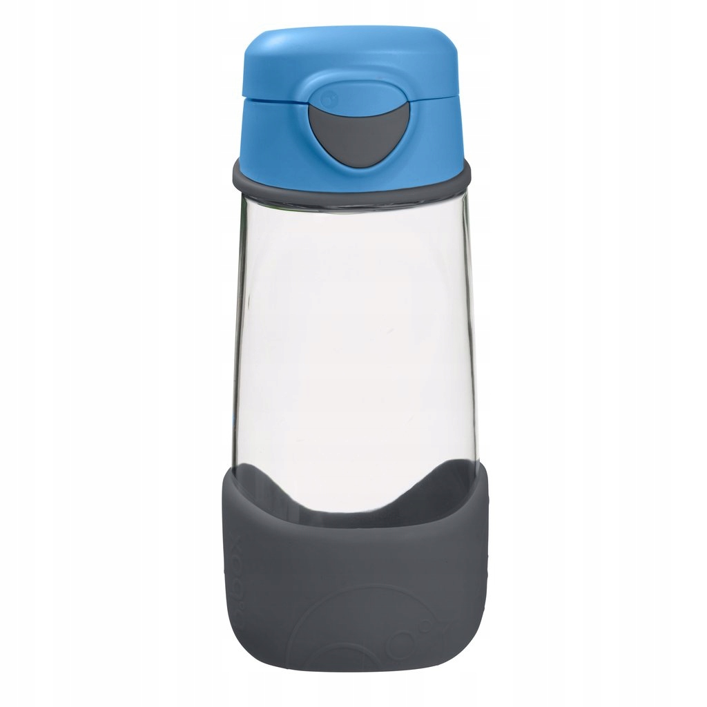 2x B Box Butelka Na Wode Bidon Z Ustnikiem Dla Dziecka Tritan 450 Ml Blue
