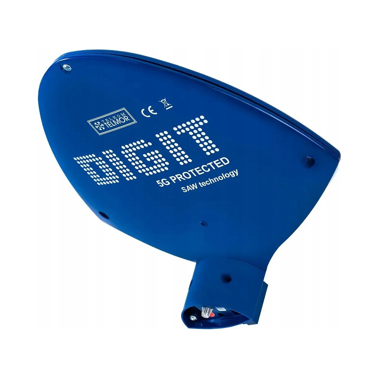 2x Antena Tv Uhf Telkom Telmor Digit Activa 5g Niebieska