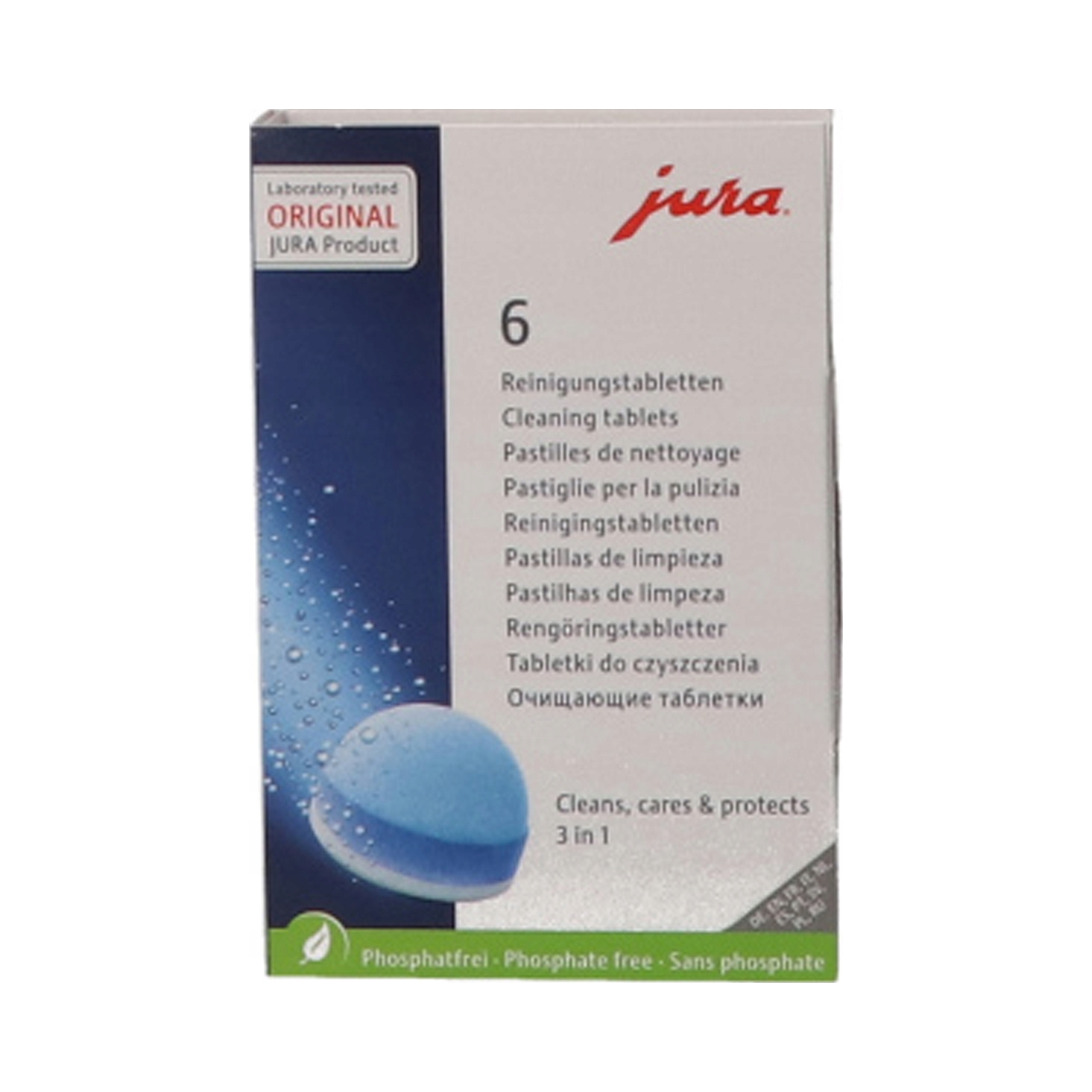 2x 3 Fazowe Tabletki Czyszczace Jura 6szt