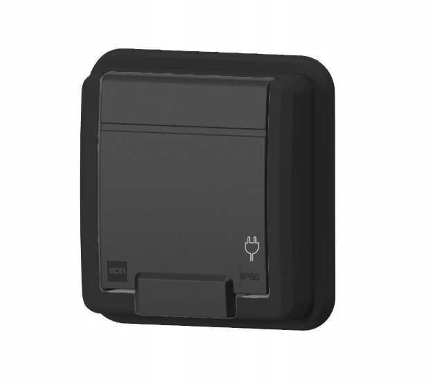 2x Aquant 2k Gniazdo Podtynkowe Pojedyncze Hermetyczne Ip55 5041 77 Epn