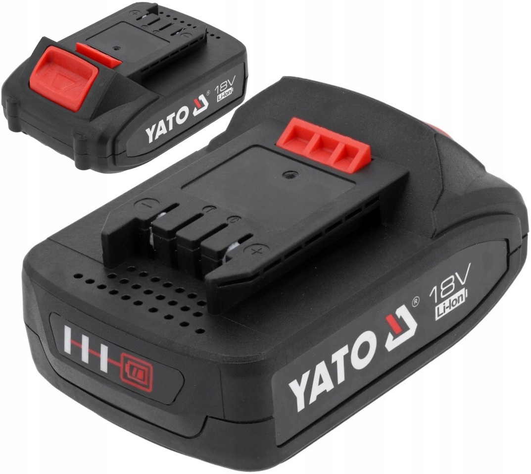 2x Akumulator Li-Ion Yato 18 V 2 Ah