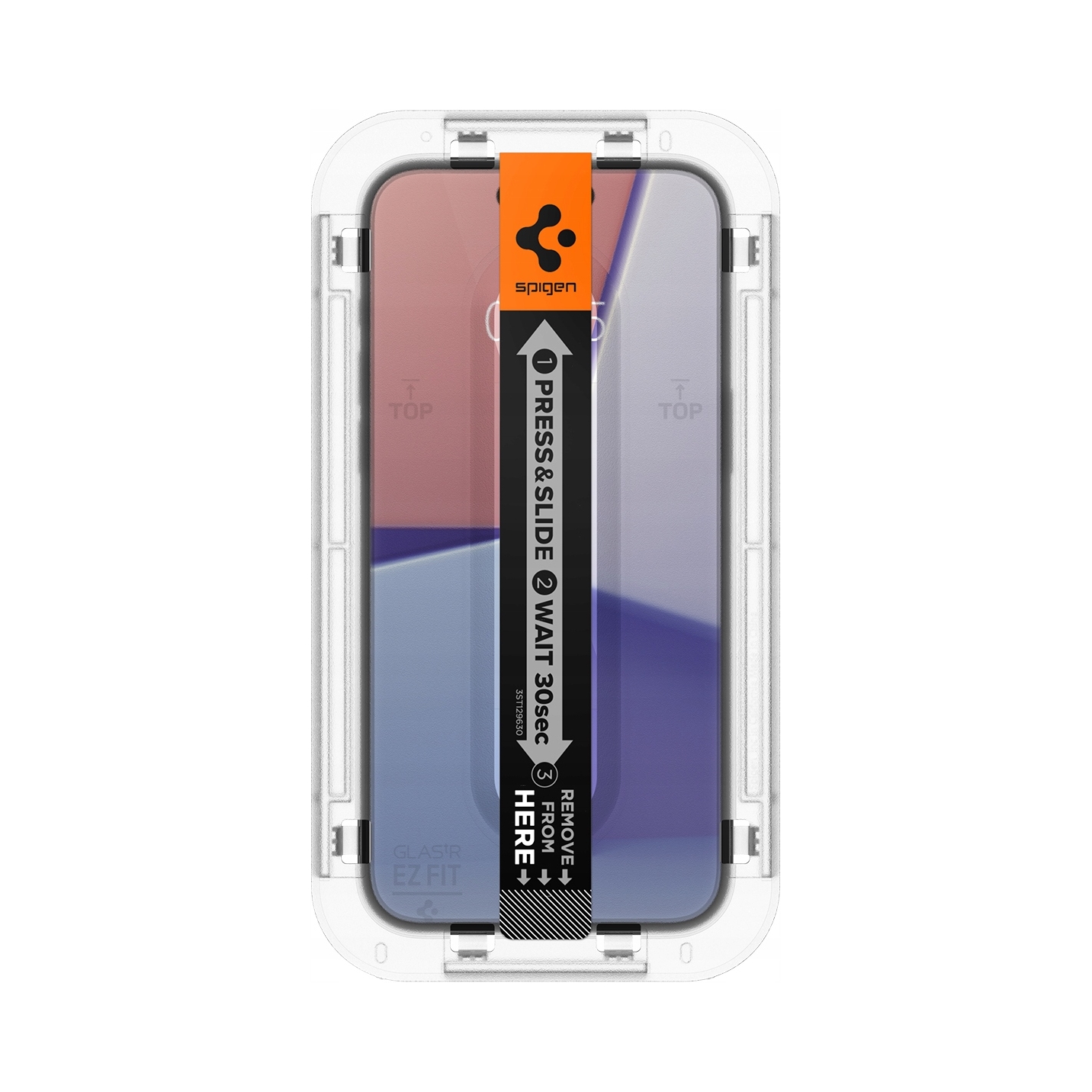 2 Pak Szklo Hartowane Do Apple Iphone 15 Pro Spigen Ramka 9h 2 5d Ez Fit
