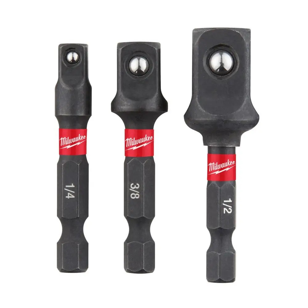 2x Adaptery Do Nasadek Udarowych 3 Szt Milwaukee 4932479228