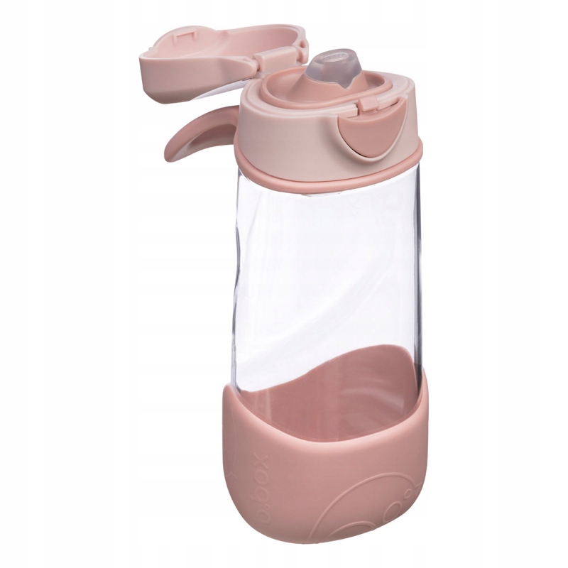 2x Bbox Bidon Tritanowy Dla Dziecka Z Ustnikiem 450ml 12m Na Wode Blush Cru
