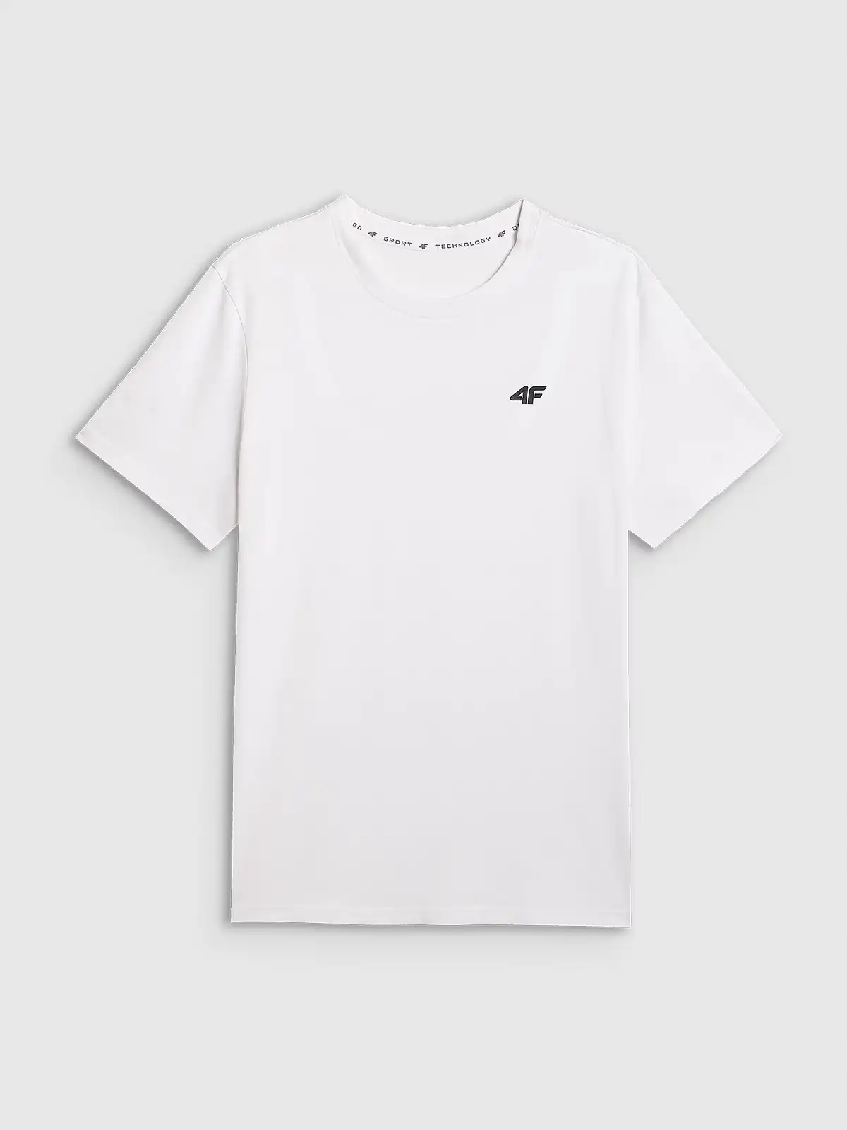 2x 4f T Shirt Koszulka Meska Jack Kolekcja Basic M3341 Biala White S