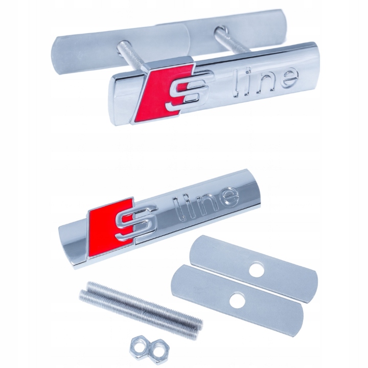 Emblemat Audi na grill