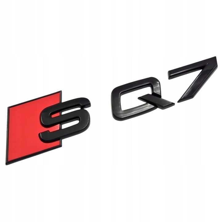 Emblemat Audi SQ7 na klapę tylną
