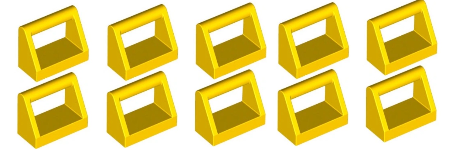 039E3 Lego Płytka z zaczepem 1x2 2432 - 10 sztuk żółte 2 011f705c3074608a94b8b4f3b74c99b2