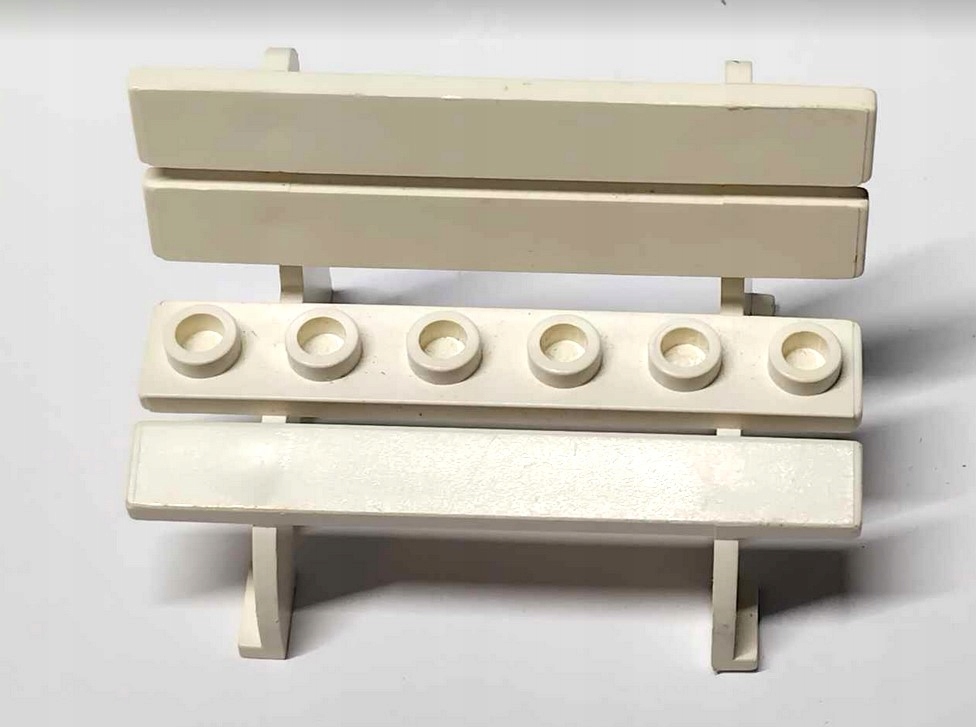 058xa. LEGO ławka parkowa biała 2041 ławka Fabuland 2 04cfbf7ef6fde6f40f29e87bd68fdf62