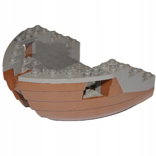 045a7. Lego 6050c05 kadłub statku przód dziób brązowy old 2 04e812eaf7a14e2ef239187b258f2a50