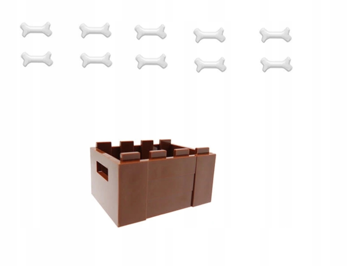 013ab. Lego Kość 93160 - 10 sztuk skrzynia 30150 2 06db1272f55ca2da6ea358cb90fd0a18