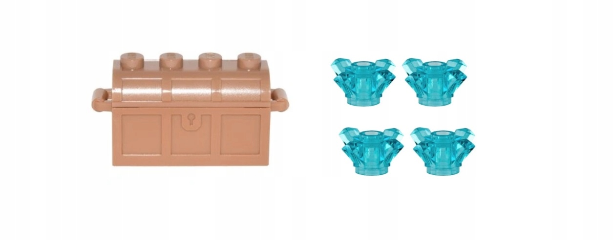 0100e2. Lego Pirates Pirat skrzynia diamenty kryształ Castle 4738 2 06e0f8d74317423e9e32a88f50bda066