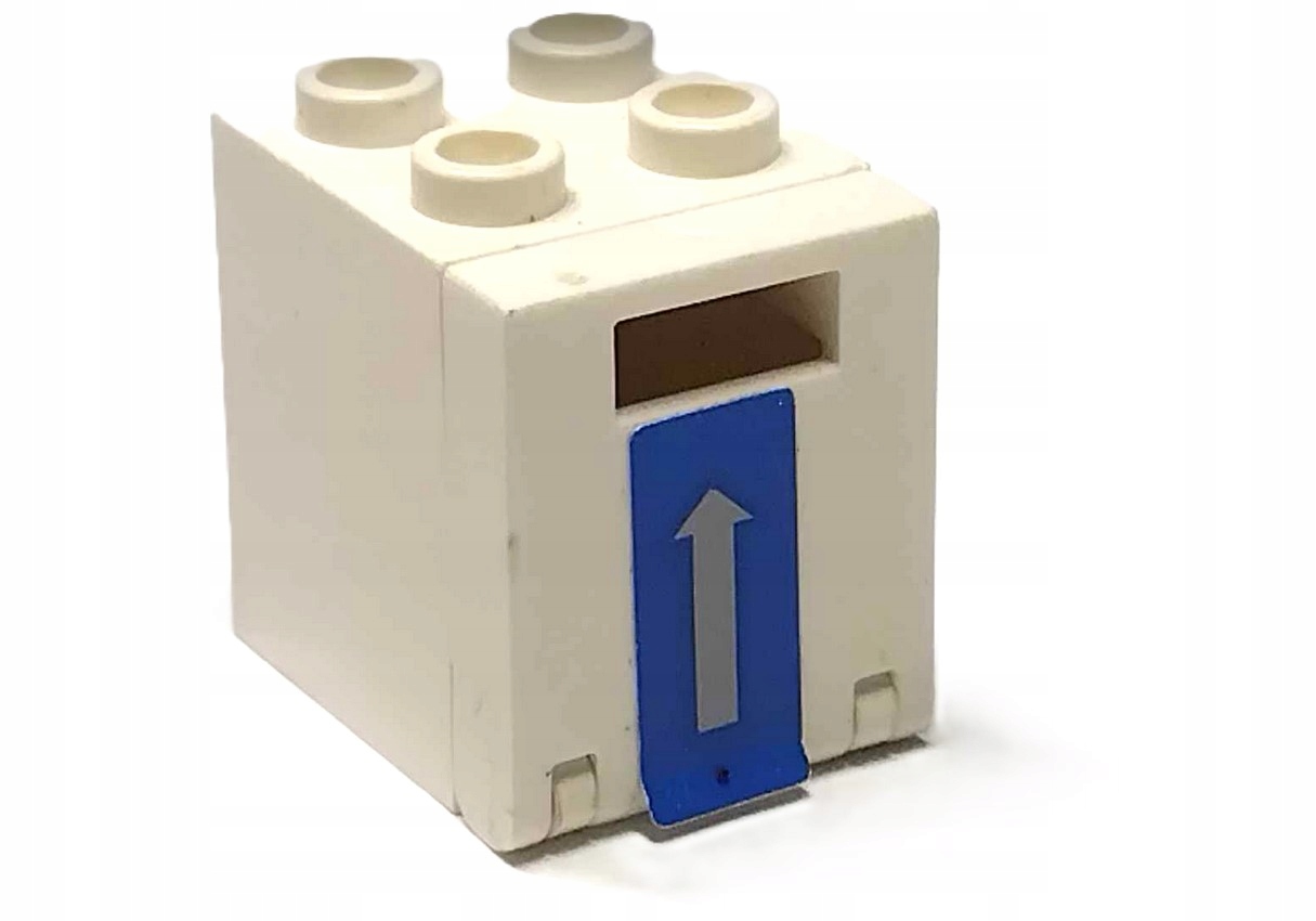 133B5 LEGO 4345 4346 skrzynia szafka kontener biały sejf naklejka 2 07cbfda5e80767aab1dd3ac5e3d5c1ec