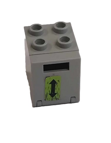 133A11 LEGO 4345 4346 skrzynia szafka kontener szary jasny new sejf naklejk 2 0c79e4c12e58a49a85c9297f1b3ca421