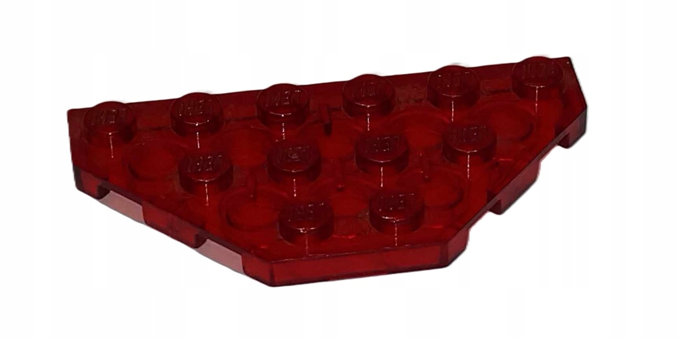 275N1. Lego space Przezroczysty trans red 2419 płytka 2 10689797320ed9fbc9a9a81ece0ffcda
