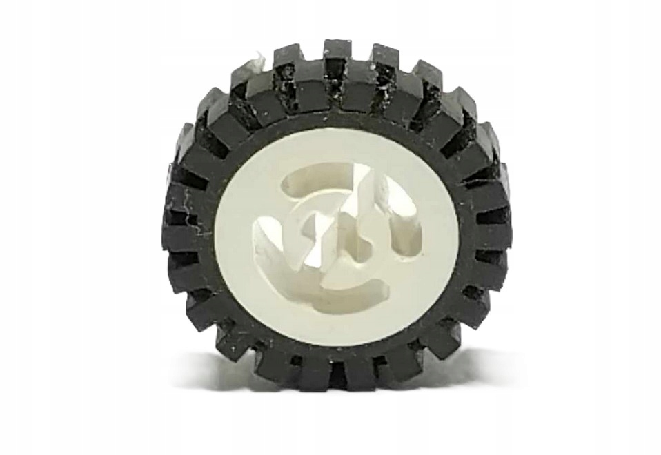 E C2 Lego Technic Koło (opona + felga) 3483 24x8 3482 - biały 2 10b6ea3dd421521aa5e3058b044d54ea