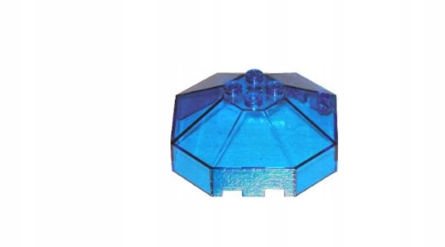 275g. Lego space szyba trans blue 6x6 2418 2 125c3743684567384f67e02e94d92802