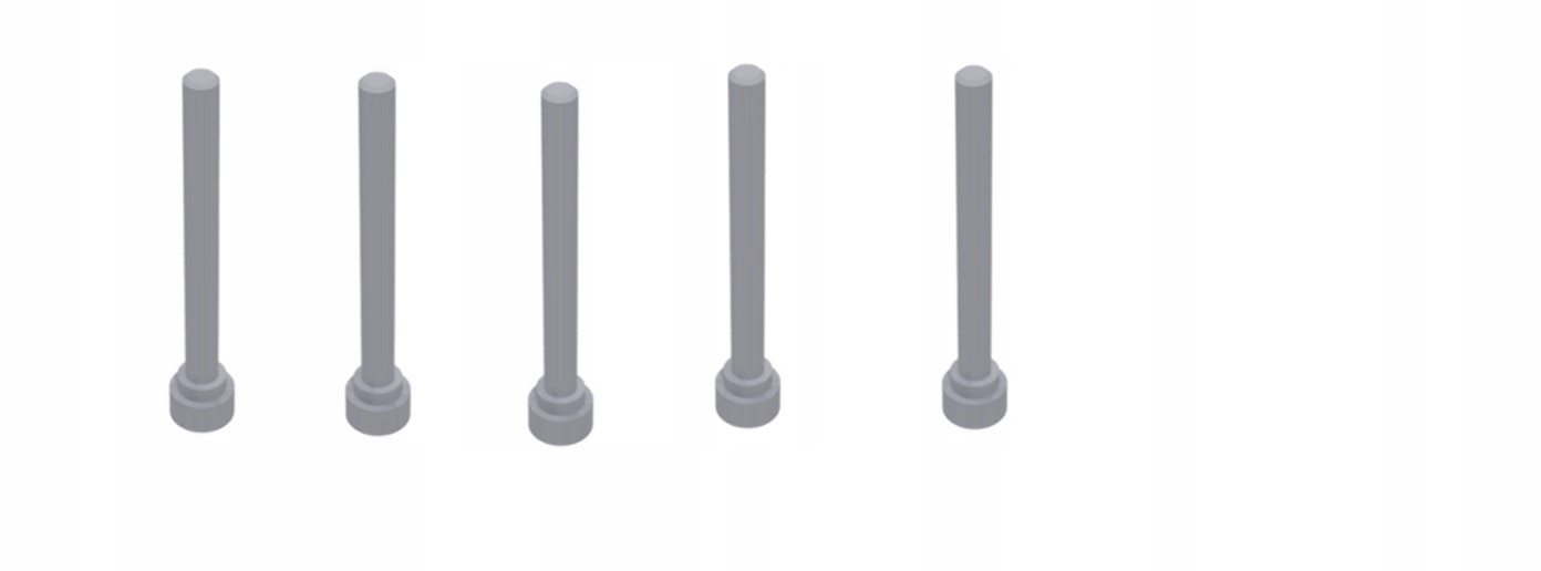 193e Lego 3957 Antena szara mix 5 szt prosta końc 2 1369b2301e2f6786a1d4ea3283c8192d