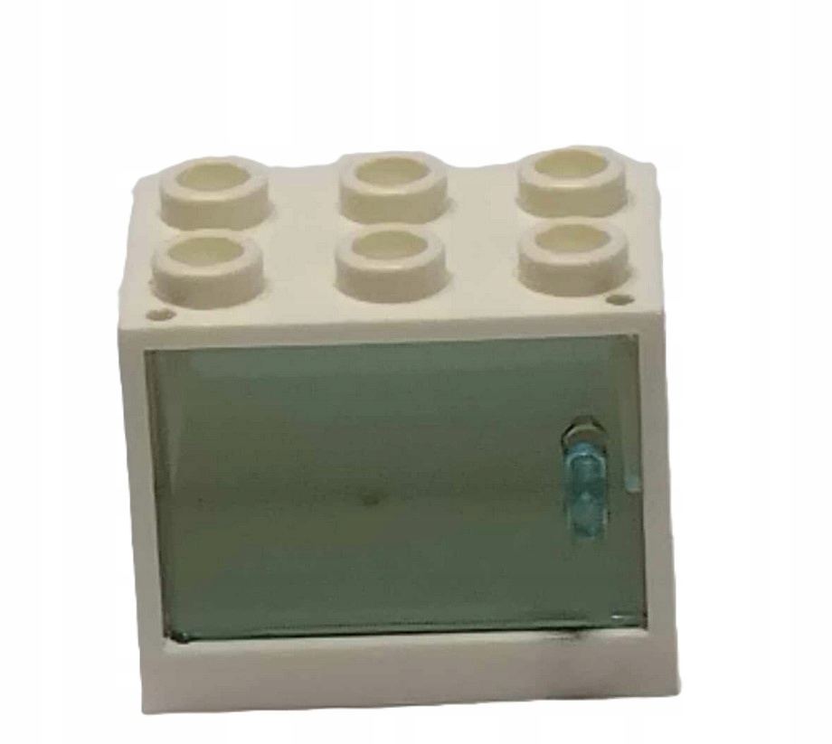 133F13. LEGO skrzynia kontener szafka z drzwiczkami 4532 4533 biała 2 14d16d2c10a22bc1315ea79fad80c9a6