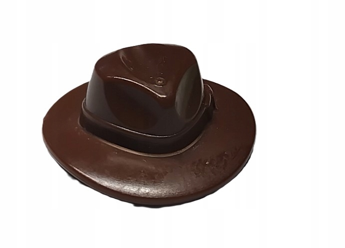 093C2. LEGO kapelusz hat na głowę czapka 61506 88410 - brązowy 2 14ef881a111320a57de77712f7696cc1