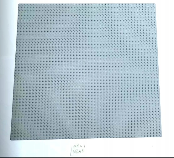 109x1. LEGO płyta 4186 cieńka 48x48 cieńka duża szara 2 1511499c7239632e8a2043d7ec5e0283