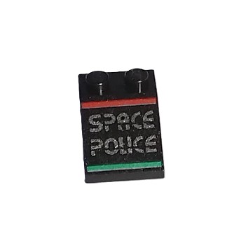 17J2a. LEGO Legoland SPACE Police klocek z nadrukiem 3x2 3298 POLICE 2 1589e9676e1261f8195b2128ee842c92