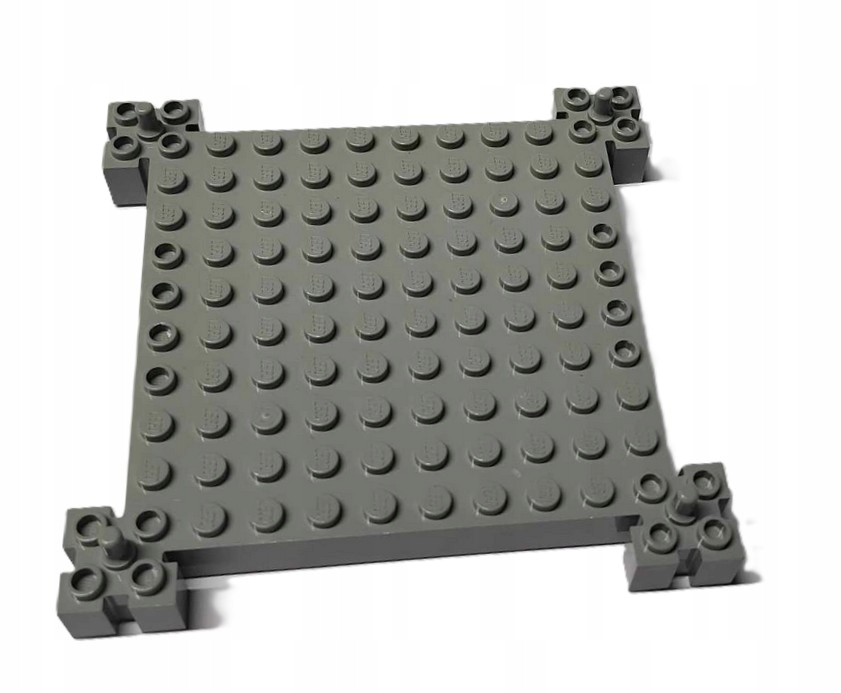 034c. Lego płyta gruba 30645 12x12 szary jasny old 2 16e77dee5e39e594bb98ff5893410e30