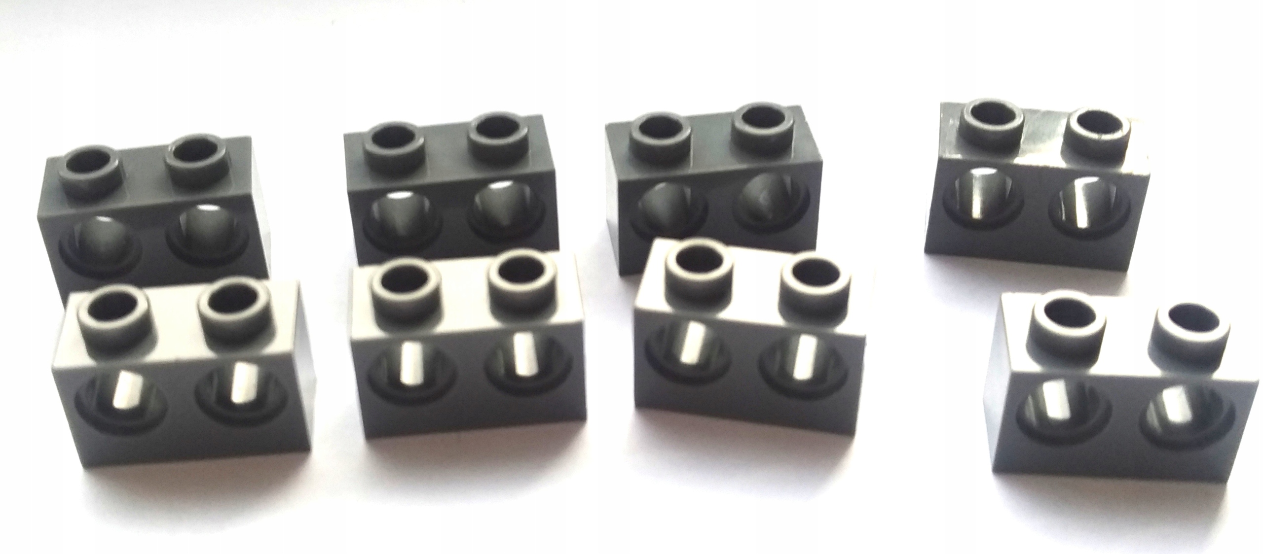 112f. Lego Belka 1x2 dziurki 32000 - 8 szt szare c 2 19de86e6374cbdc68d4e2c0161d76746
