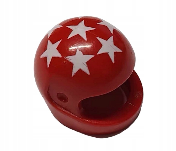 153G10. Lego kask motocyklowy 2446 czerwony nadruk - 1 szt 2 1a6938769fc1818bc9324eacec53b26a