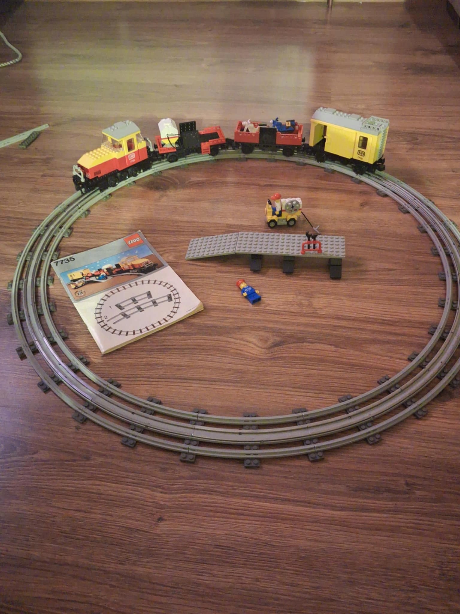 3A. Lego 7735 pociąg 12V lokomotywa i wagony train pociąg 12V. 12 1aeaf2768bc22ab4a3cd738147849110