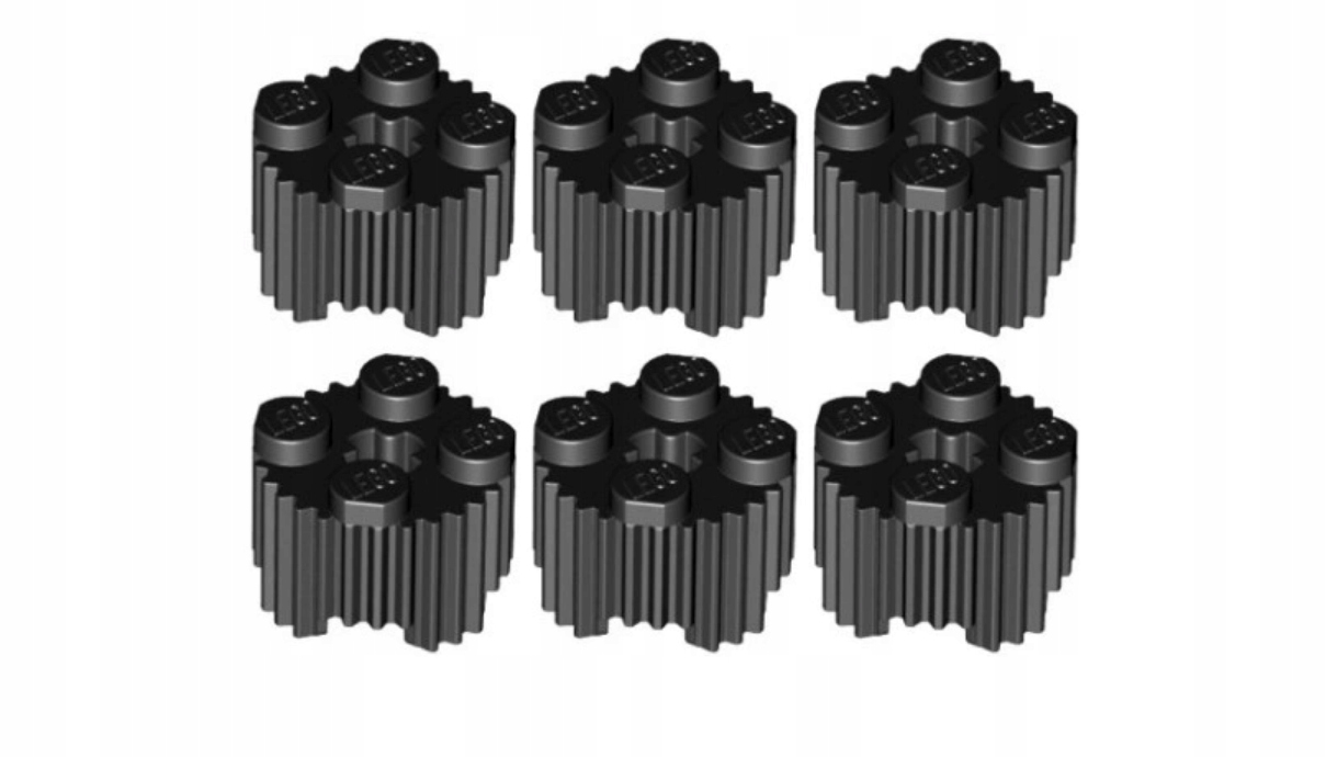 086d. Lego grill 2x2 4650645 92947 -6szt czarne 2 1b6be5f5c41afafe6a409143973a179a