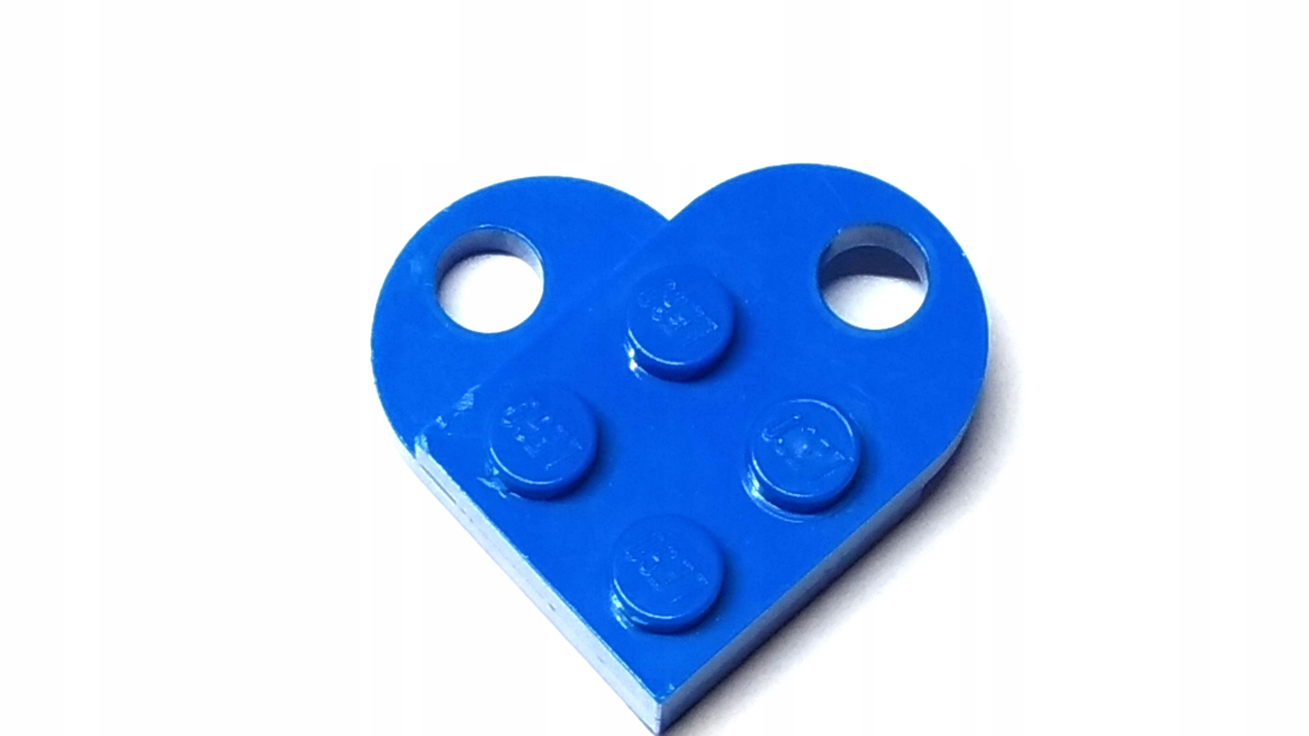 158d. Lego serce 3176 PŁYTKA 3X2 - niebieskie 2szt 2 1ba9ddc855c302e5a6fb633969117b3a