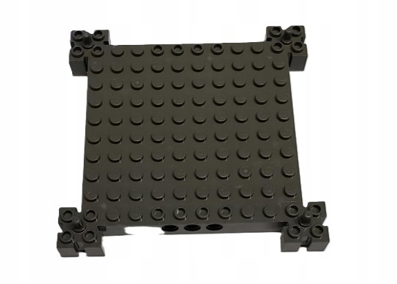 034c1. Lego płyta gruba 30645 12x12 szary ciemny old 2 1bd41ea4b24b564f891e3f8c905f2bc4