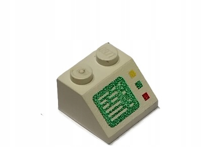 17D11. LEGO Legoland SPACE Police klocek z nadrukiem 3039p BIAŁY 2 1bf7f347afad855b10108ff341273ec0