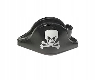 093N4. LEGO Czapka kapelusz piracki, czapka pirata 2528 czaszka 2 1d97b7f41671240ea7307616b9f9c763