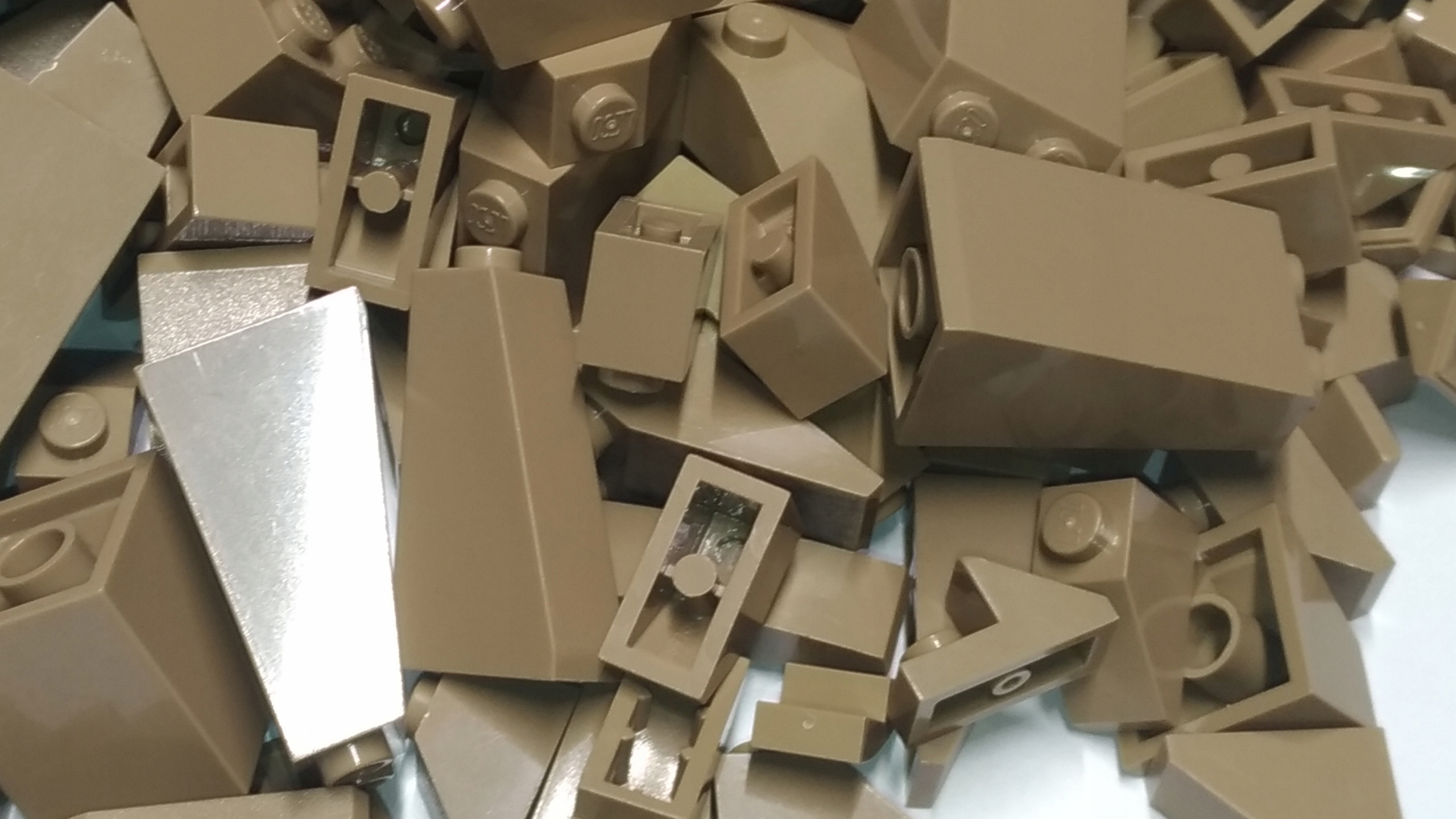065a Lego piaskowe tan dark skosy dachówki mix 50g 7 1f66373203f8f2d664710a365a7f327c