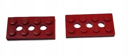 105L1 Lego Technic Płytka z dziurkami 2x4 3709 - czerwona - 2 szt 2 24e44b84ba66dd176995269752fbc816