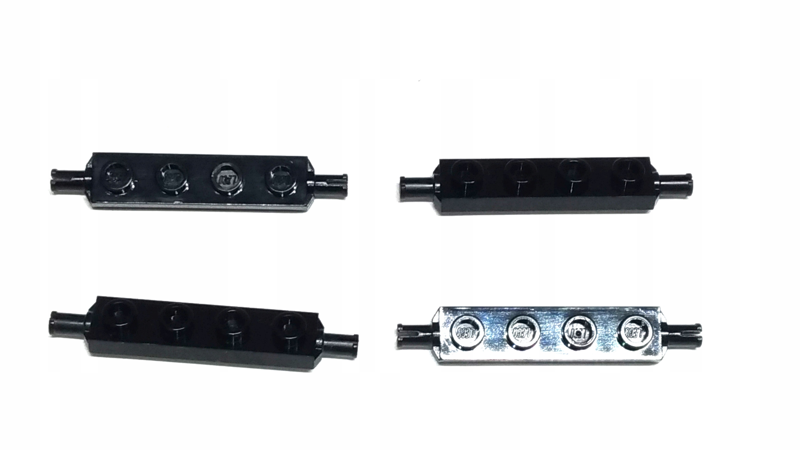 151a. Lego 2926 Płytka 1x4 z osią czarny - 4 SZT 2 2718743f3715cb618ffdb4292fcc6353