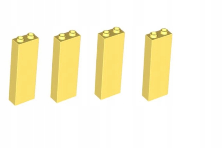 102l LEGO 2454 panel ściana 1x2x5 jasny żółty 4szt 2 2c1413f05d9dae73591ec657f8955584