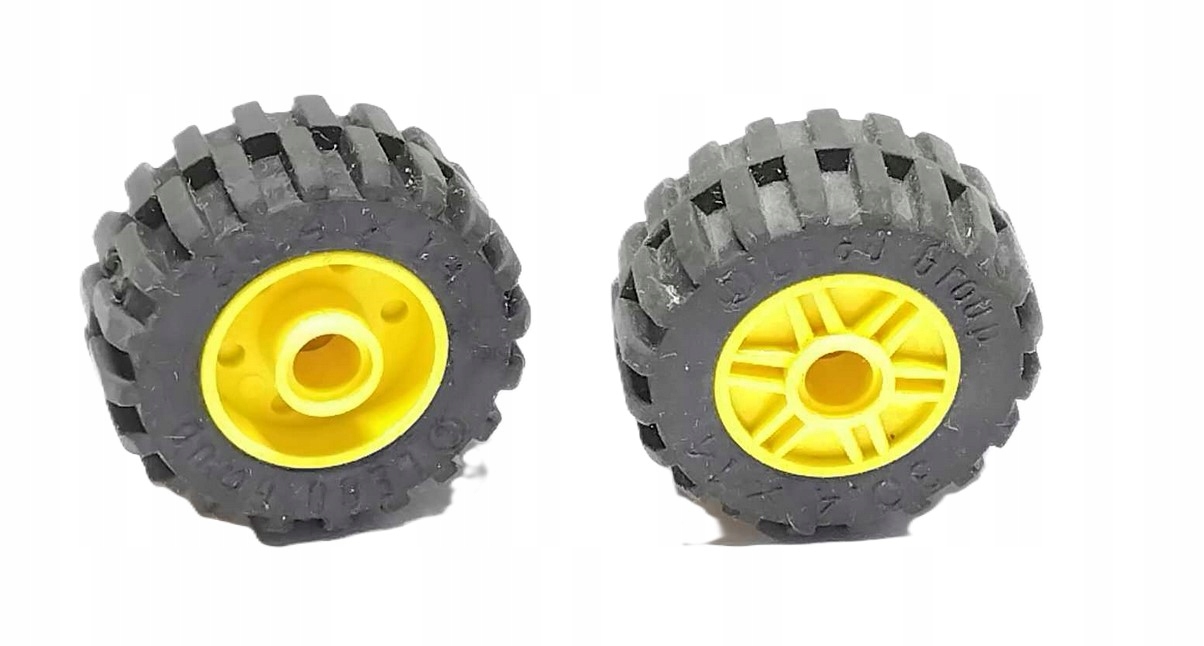 F A13 Lego Technic Koło (opona + felga) 30.4x14 55981 - żółte 2szt 2 2c1aba3a01d81af480cf263c6a572329