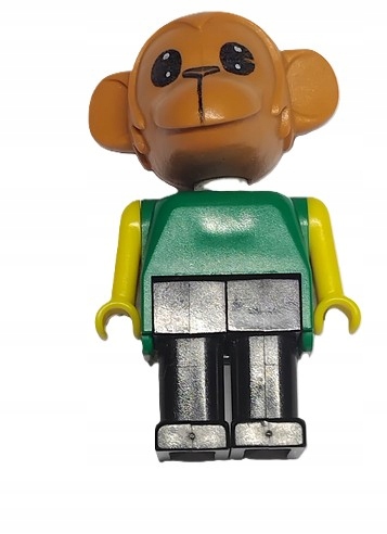 138b2. Lego Fabuland figurka małpa zielona 2 2d16b37d4981421777087e2b8c66d1af