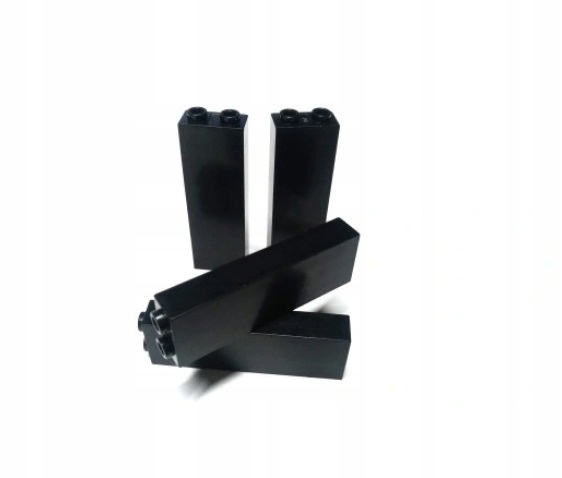 102aa. LEGO 2454 panel ściana 1x2x5 czarn6y 4szt 2 2f6fc1bdd7c15d440c1c5294de0d3b6b