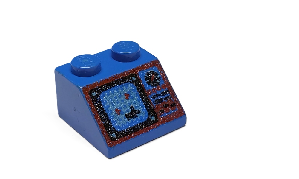 17F1. LEGO Legoland SPACE Police klocek z nadrukiem 3039 niebieski 2 2fb51307dbc3c5123c5d29e8ac4e32ed