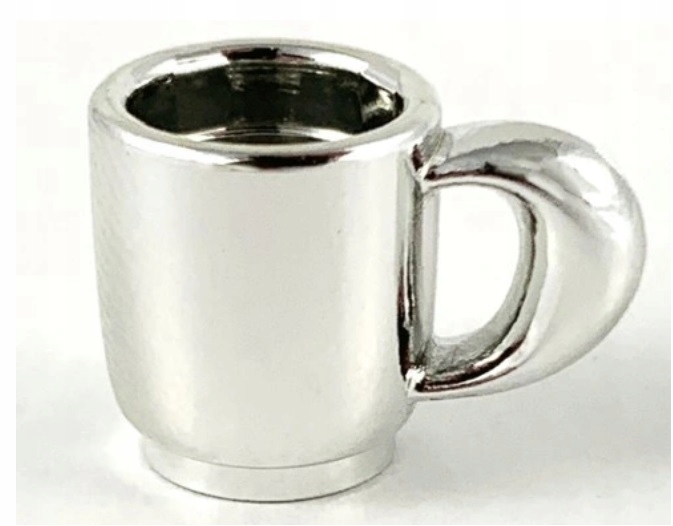 051A5. Lego 33054 Kubek Srebrna/Chrome Silver - 1 sztuka 2 31455fc70ceffaf9e76f315d40e00a34