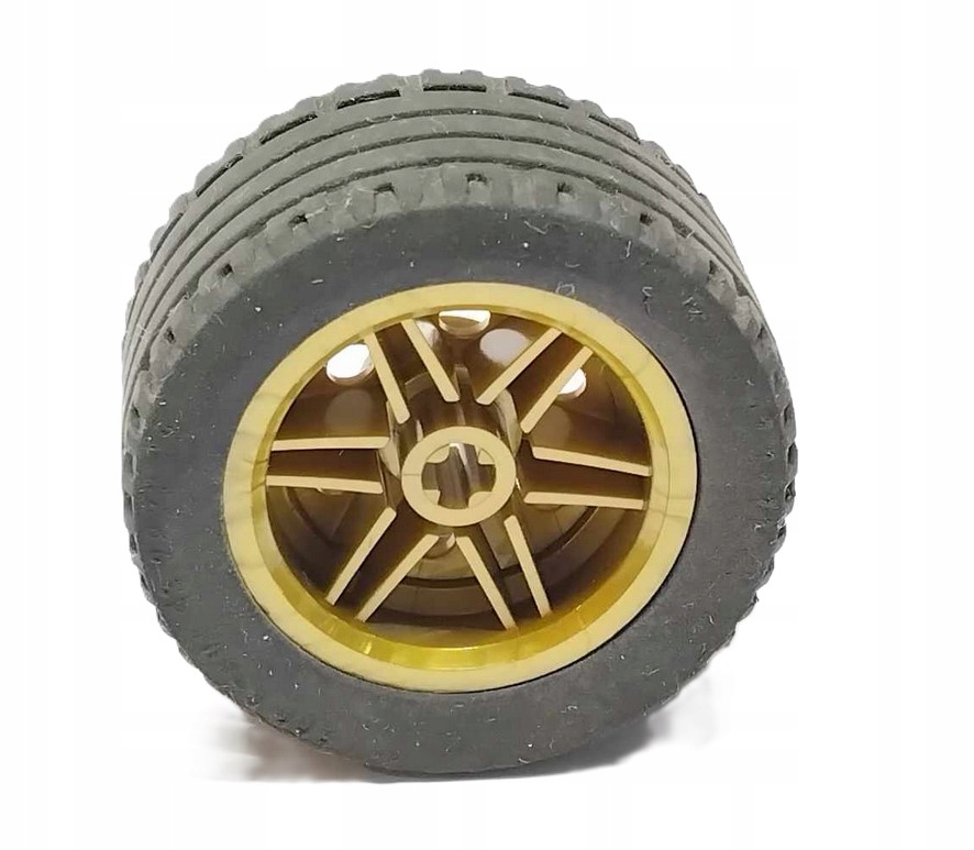 Jd2. Lego Technic Koło (opona + felga) 43.2x22 ZR 56145 złoty 1 komplet 2 33fef8dc2380e59de3dba7bb363c1b47