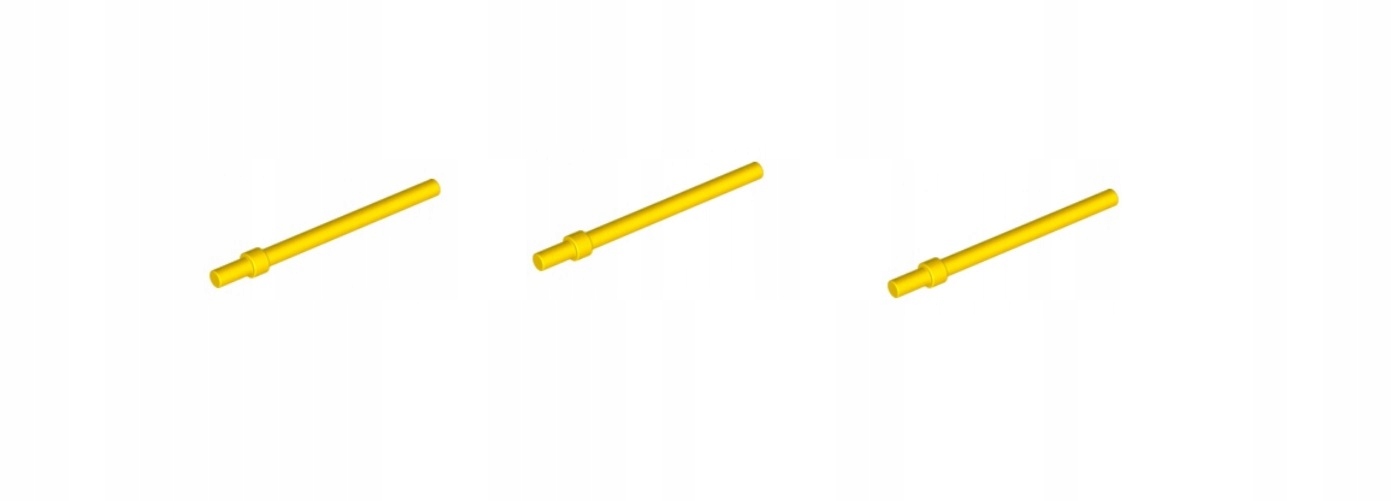 193s Lego Antena pręt 63965 żółty 3 szt 2 38848983f08881a5b29f8ed0b3cb837f