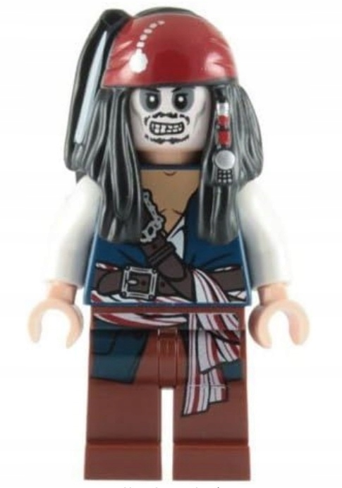 013CC3. Lego figurka Jack Sparrow Skeleton Lego Piraci z Karaibów 2 3895415a0a9792bd69e3d1475c2097aa
