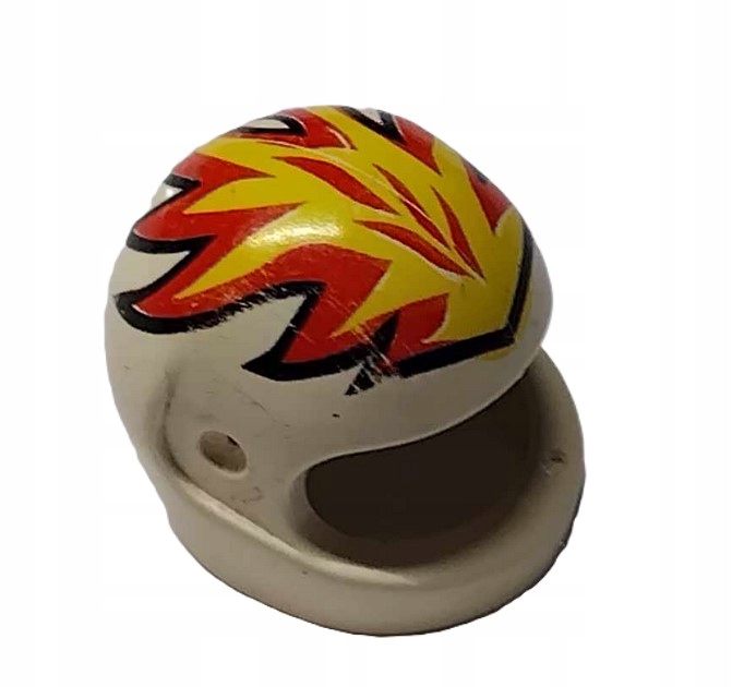 153G30. Lego kask motocyklowy 2446 nadruk 1 szt 2 38be528e38babd7e1d845afcd52f9f66